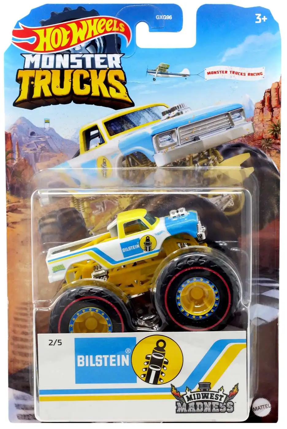 Hot Wheels Monster Truck Oversized Dodge R/T - Lucky Duck Toys