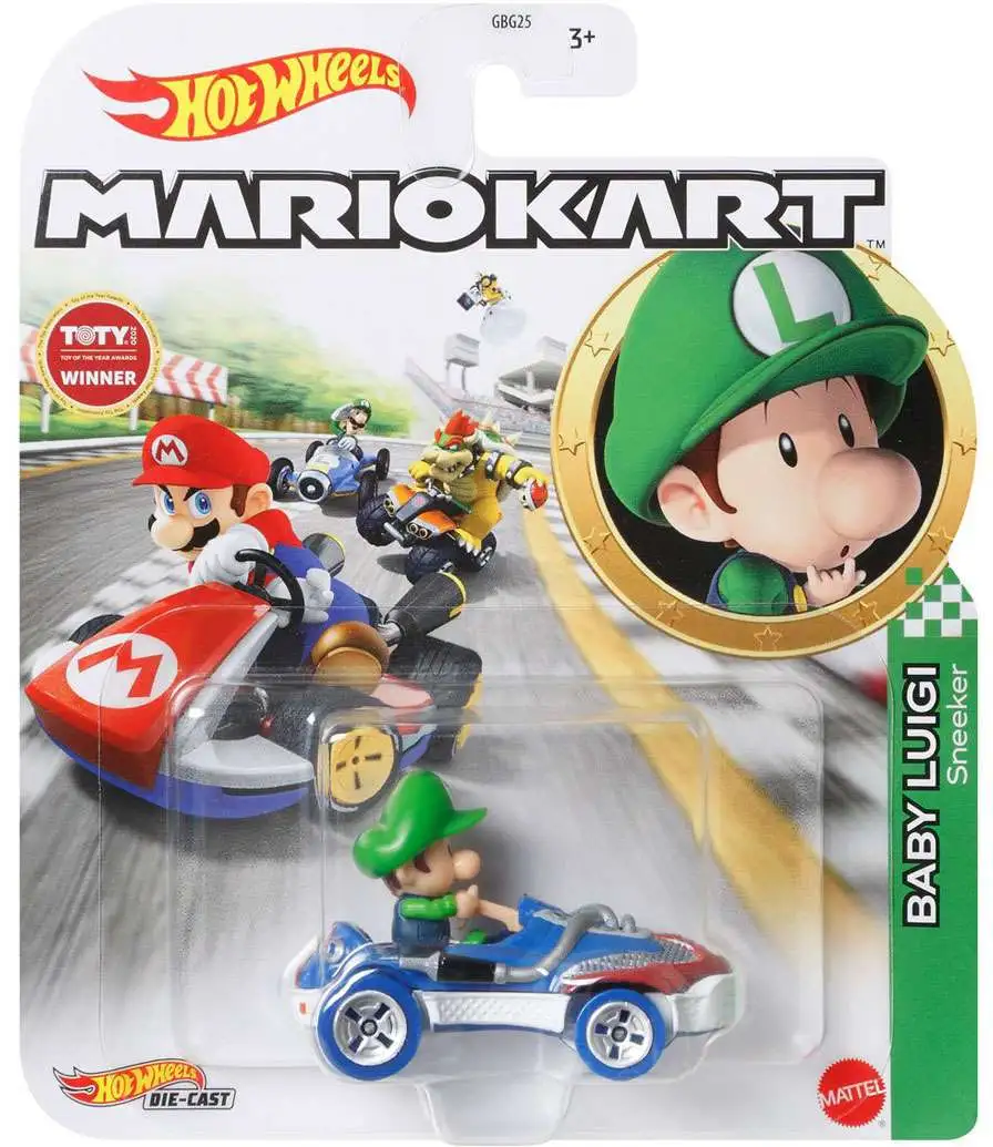 Hot Wheels Mario Kart Rosalina Standard Kart Mattel New 