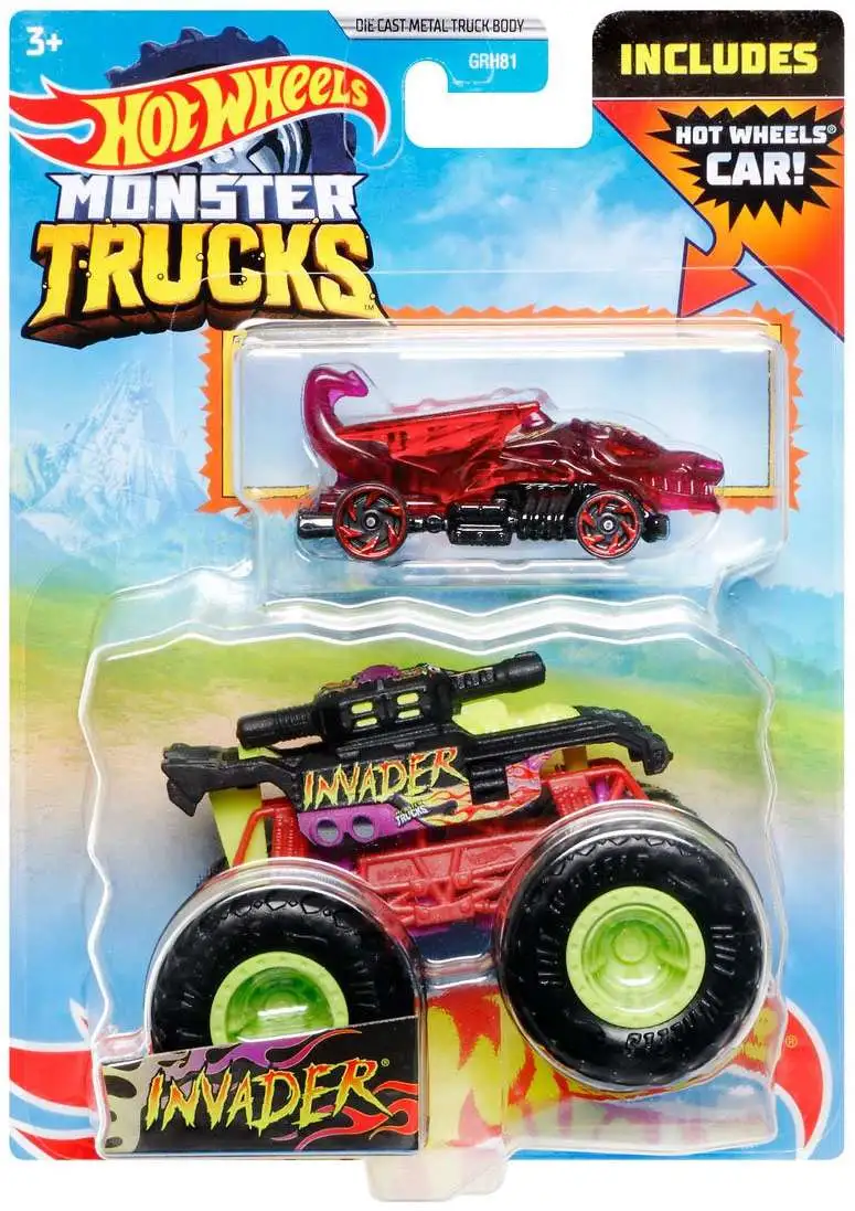 Monster Trucks Die-Cast Truck 2 Pack - Assorted by Hot Wheels at