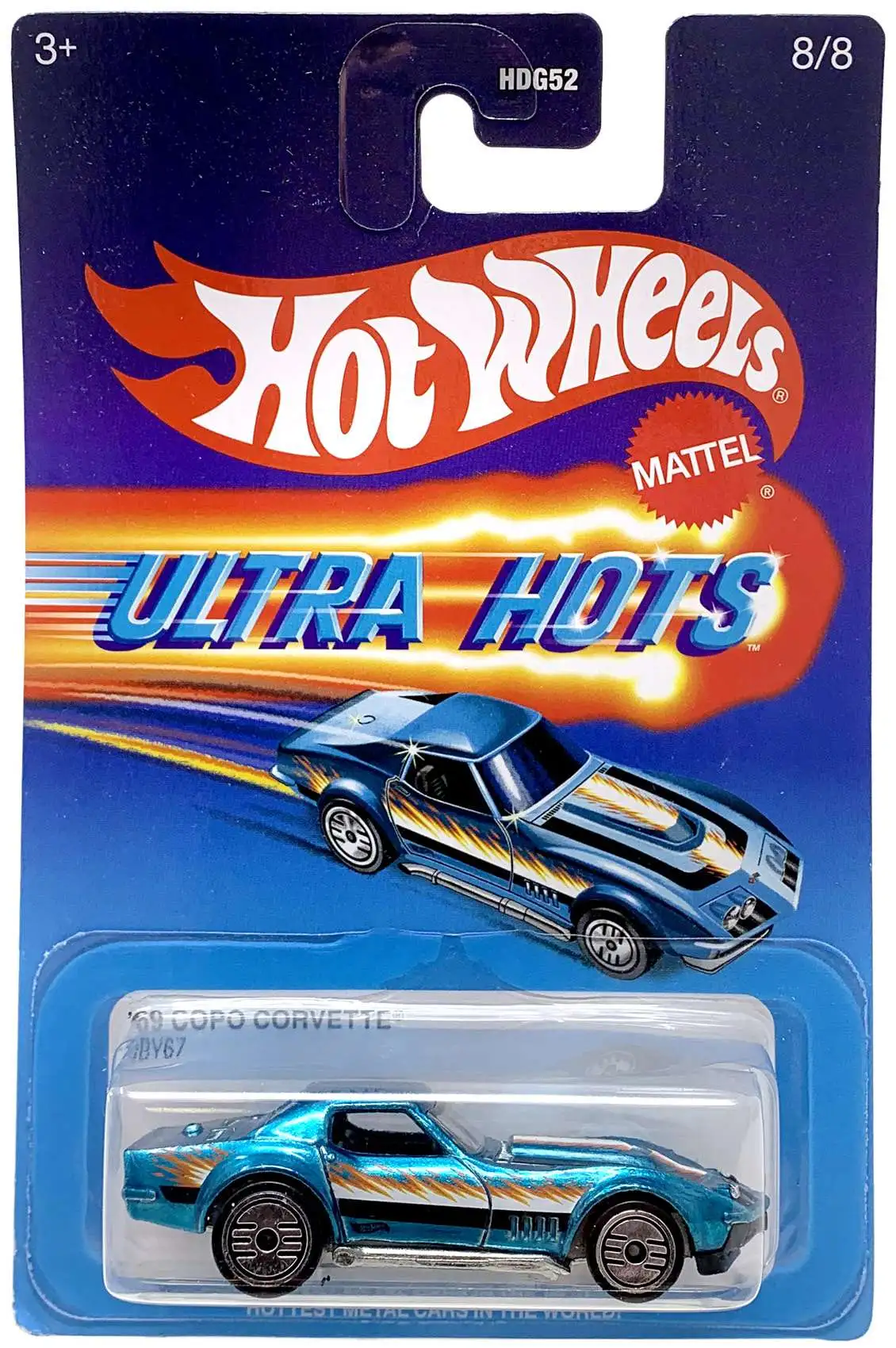 Hot Wheels Ultra Hots '69 Copo Corvette Die Cast Car