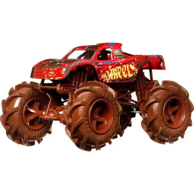  Hot Wheels Monster Trucks Oversized Bone Shaker 1:24 Scale :  Toys & Games