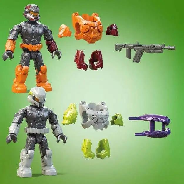 Mega Bloks Halo Metal Series Battle Pack 2 Set #97035 