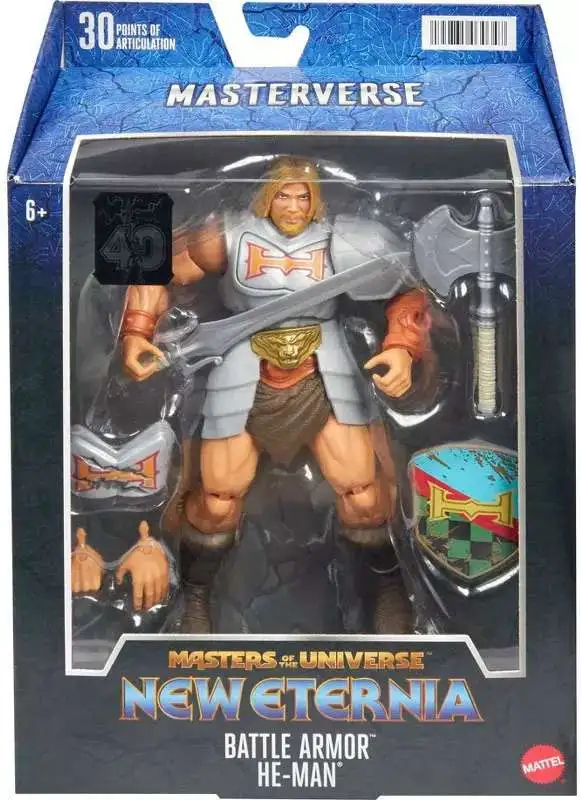 Masters of the Universe Masterverse New Eternia Battle Armor He-Man Action Figure