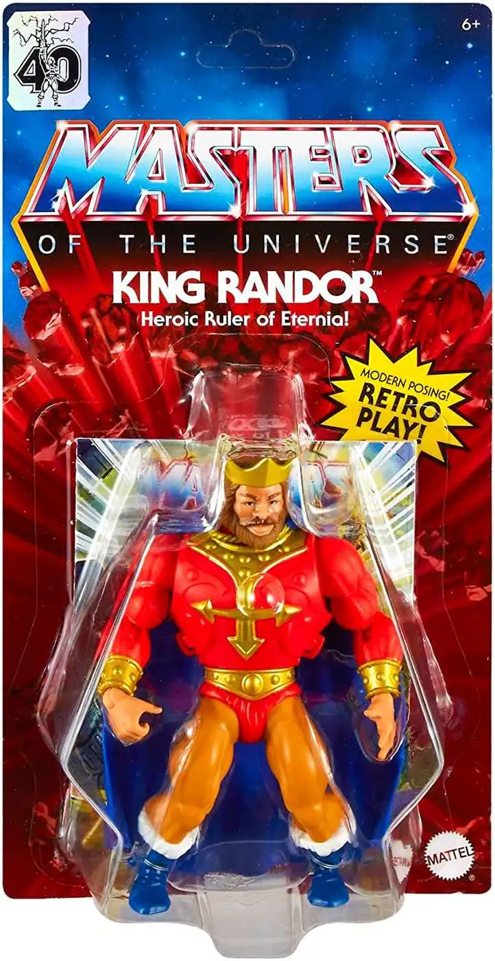 Masters of the Universe King Randor 5.5 Action Figure Mattel