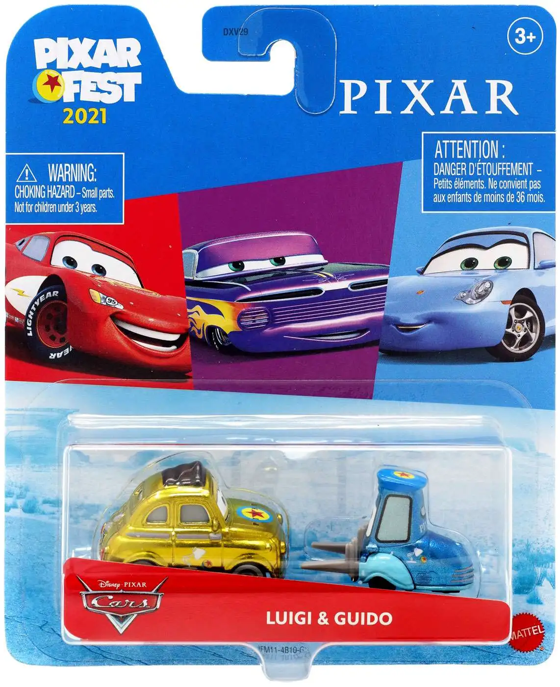 Pixar Fest Luigi & Guido New 2021 Combined Postage DISNEY CARS DIECAST 