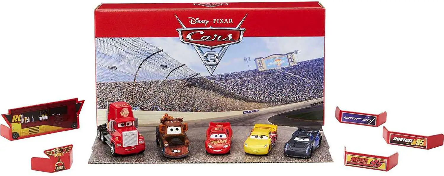 Disney Pixar Cars Lot 2 Jackson Storm & Dinoco Cruz Ramirez 1/55 Diecast No Box 