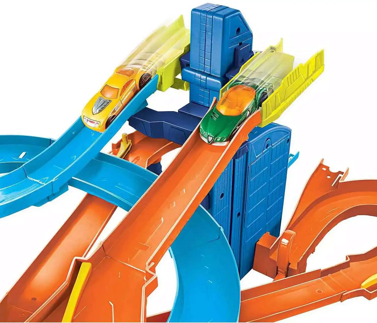Hot Wheels City Auto Lift Expressway 164 Track Set Mattel Toys ToyWiz
