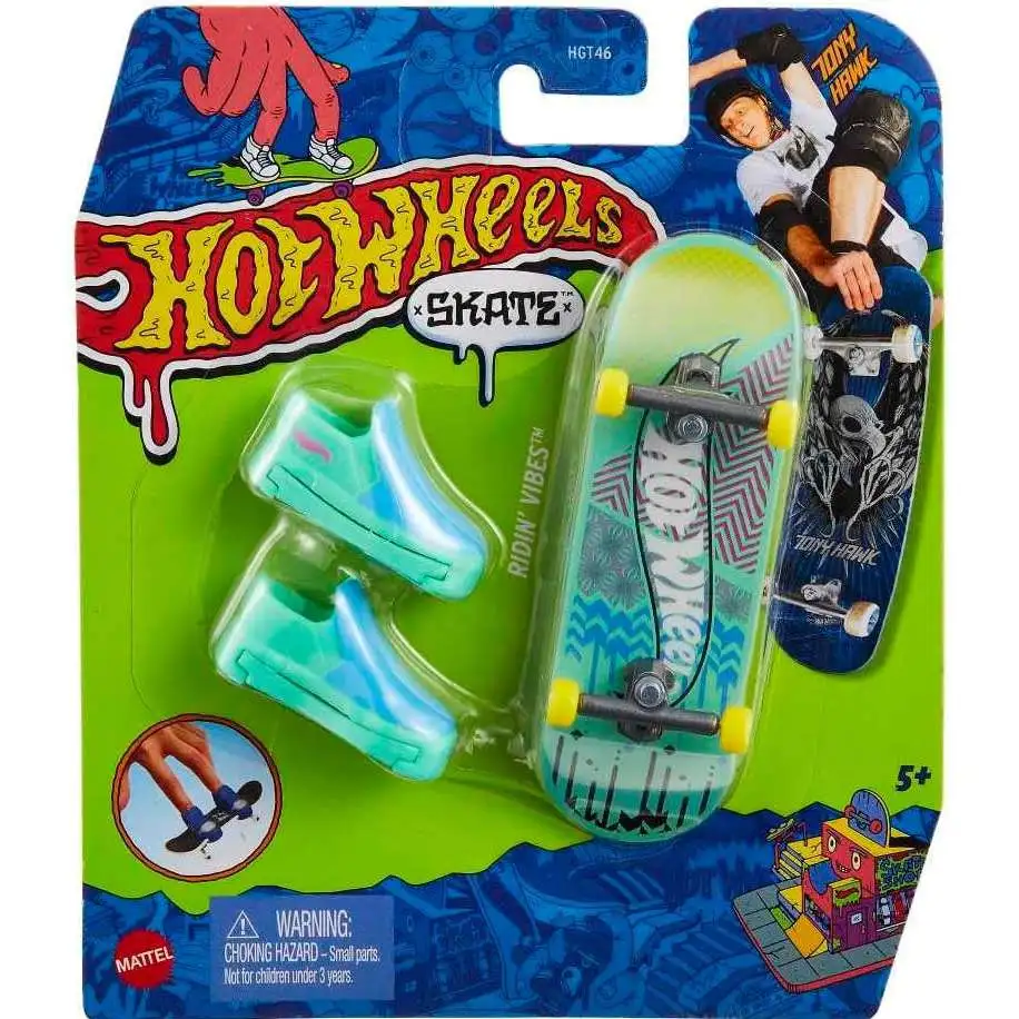 Hot Wheels Skate Tony Hawk Ridin Vibes Mini Skateboard Mattel Toys