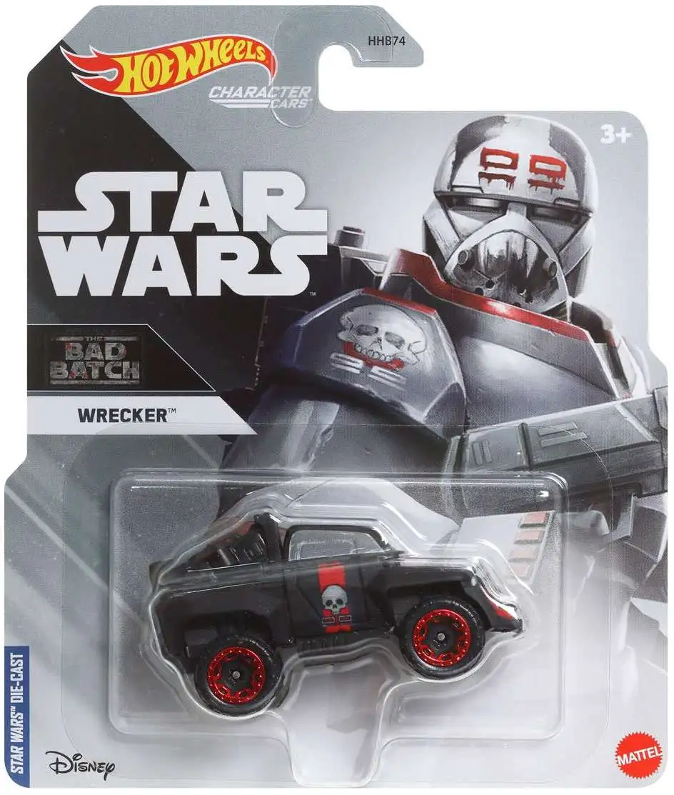 Hot Wheels Star Wars Character Cars Wrecker Diecast Car