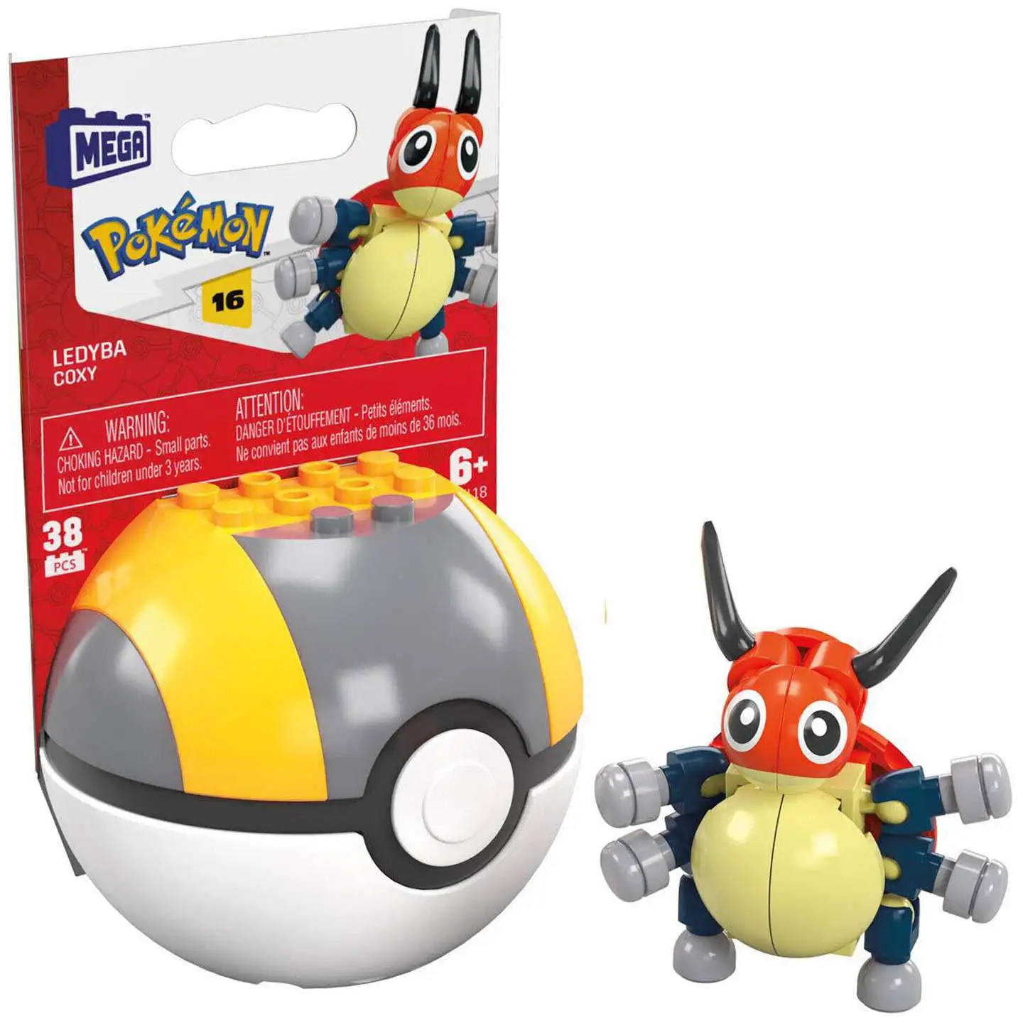 Pokemon Series 16 Ledyba Set
