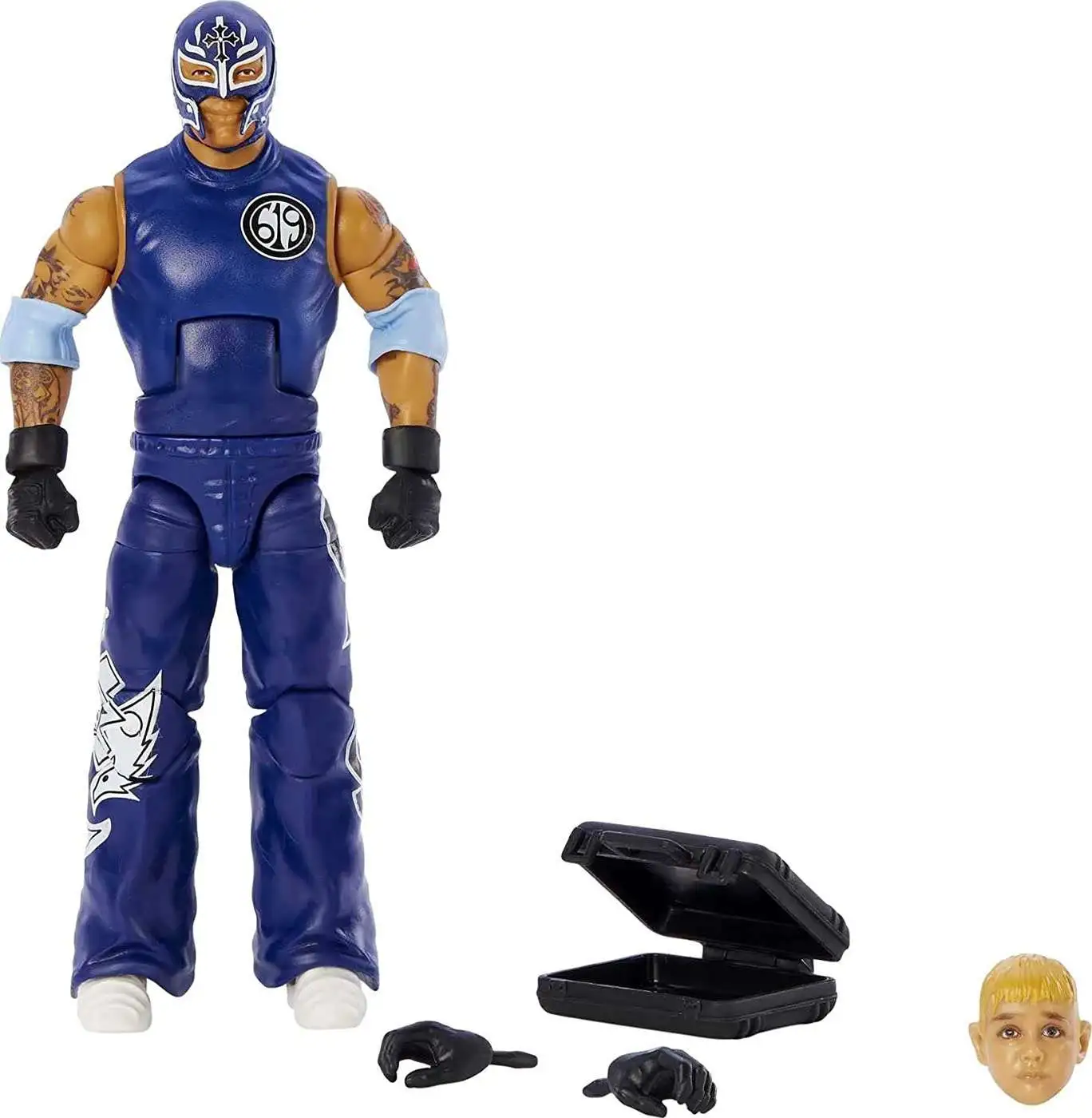 WWE Wrestling Elite Collection Summer Slam Rey Mysterio 6 Action