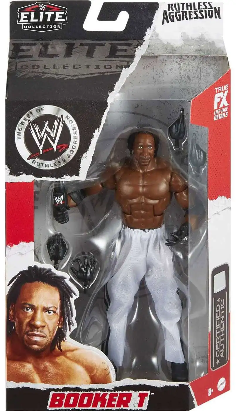 WWE Wrestling Elite Collection Best of Ruthless Aggression Booker T Exclusive Action Figure [Damaged Package]