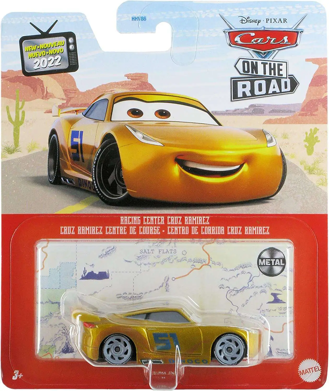 Disney Pixar Cars On The Road Racing Center Cruz Ramirez 155 Diecast