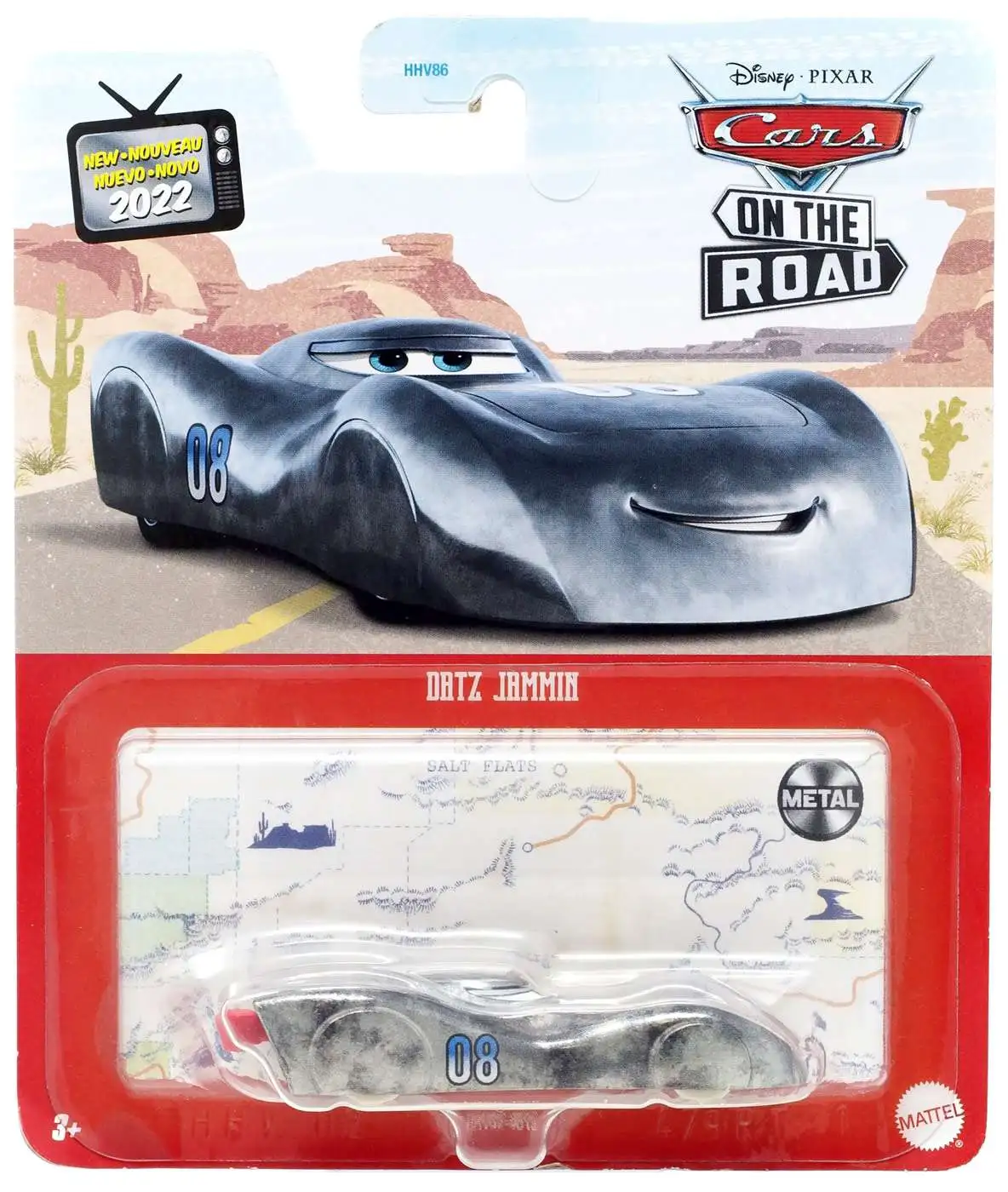 Disney / Pixar Cars On The Road Datz Jammin Diecast Car