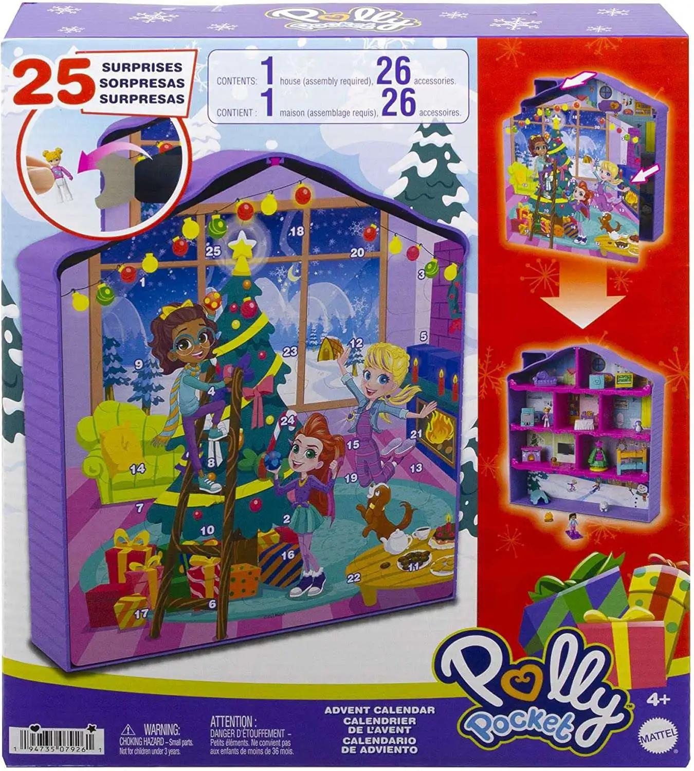 Polly pocket advent calendar on sale