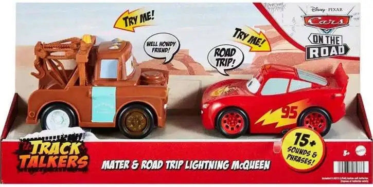 Disney Pixar Cars Diecast Lightning McQueen & Mater 2-Pack