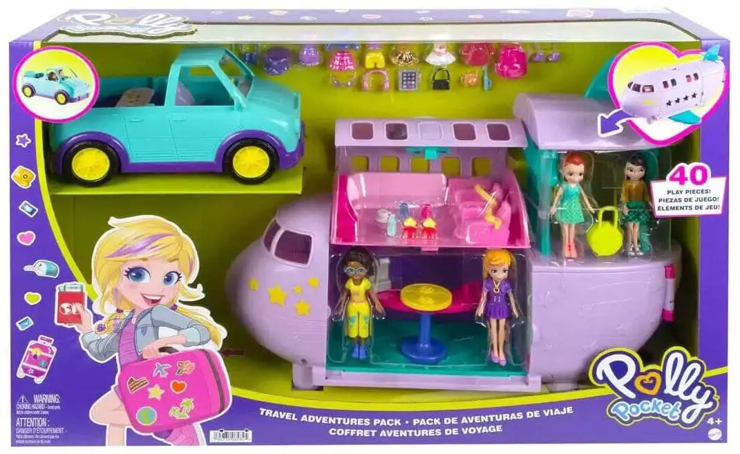 POLLY POCKET GO TINY! SET DE JEU CRÈME AVEC POLLY POP