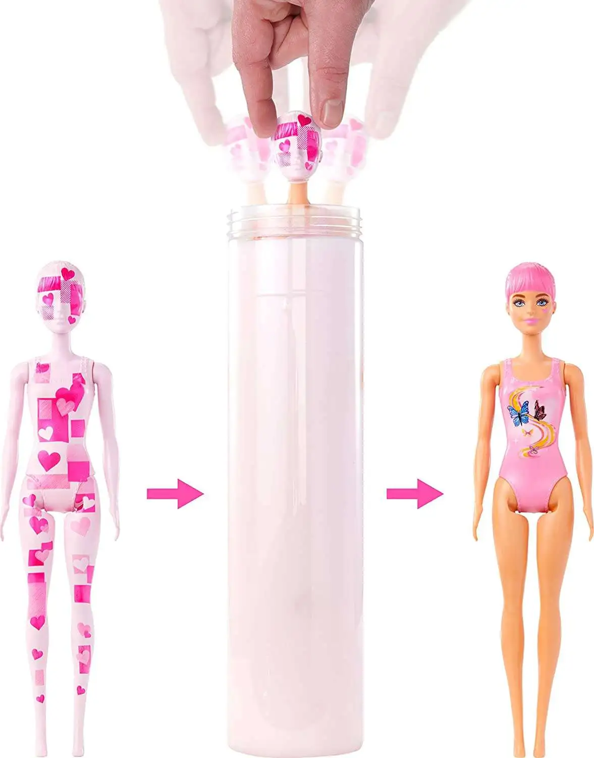 Barbie Color Reveal Totally Denim Series Barbie Surprise Doll