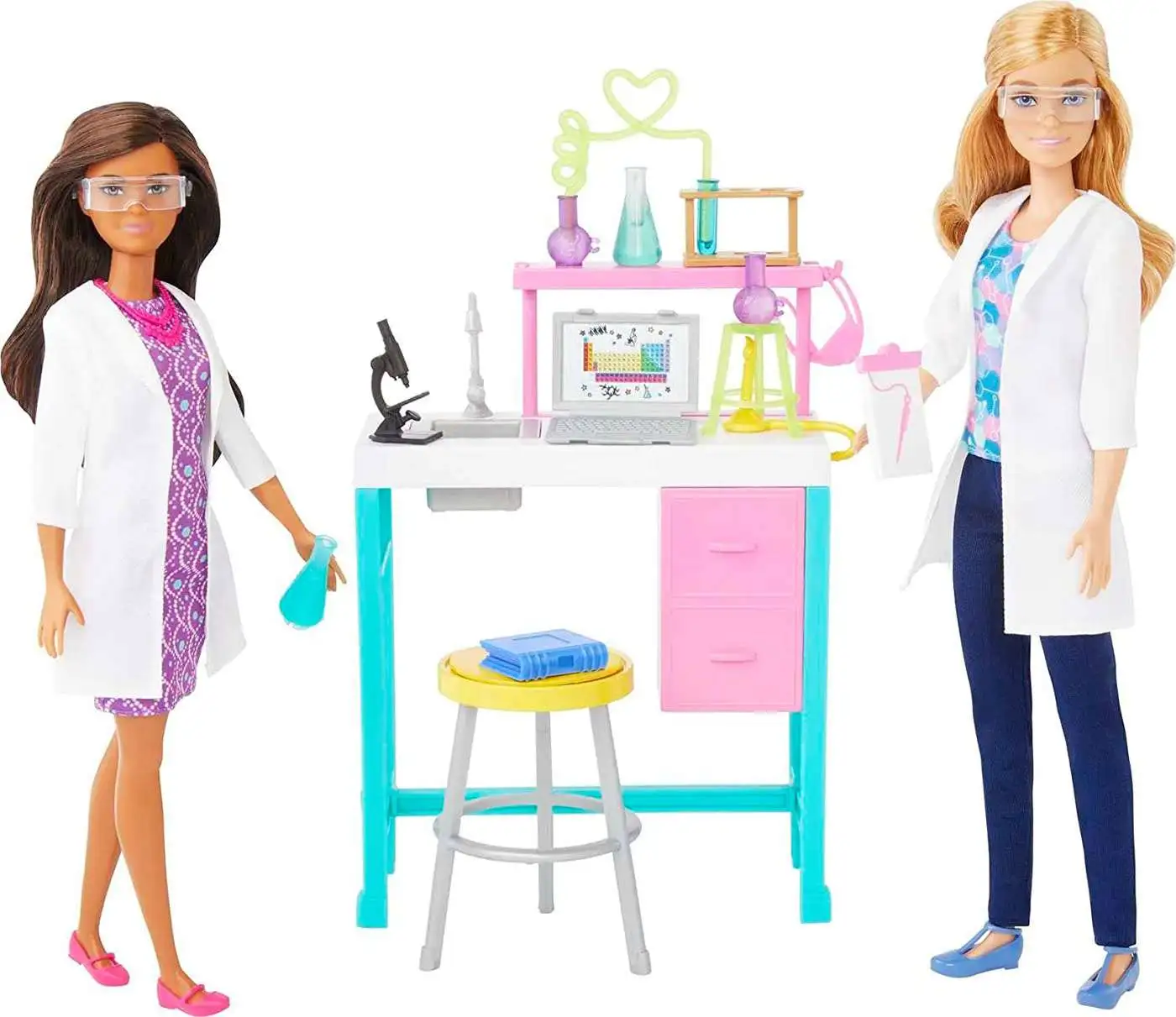 Barbie Science Lab Exclusive 13.25-Inch Doll Playset