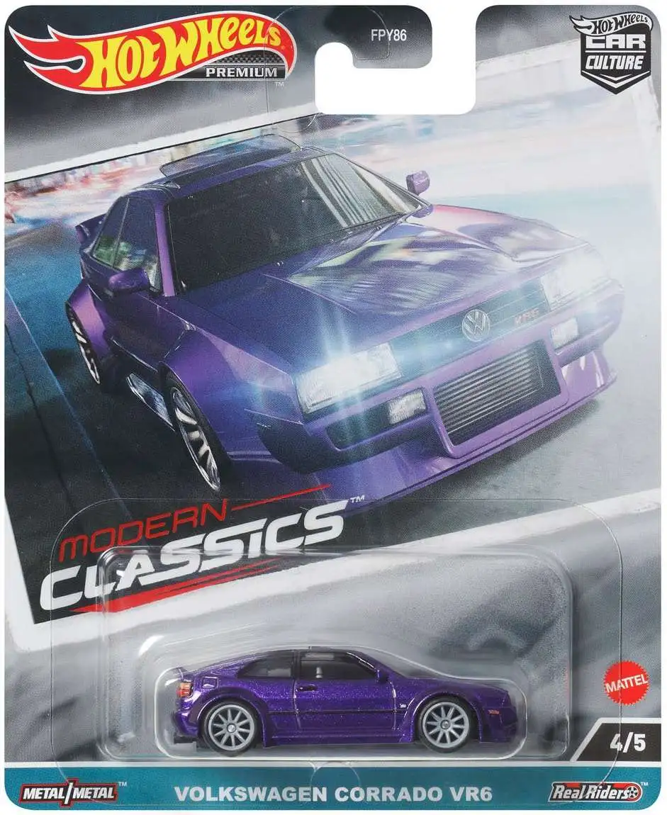 Hot Wheels Premium Car Culture Modern Classics Volkswagen Corrado VR6 Die Cast Car