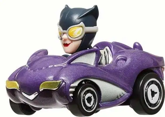 Hot Wheels RacerVerse DC Catwoman Die Cast Car Loose Mattel - ToyWiz