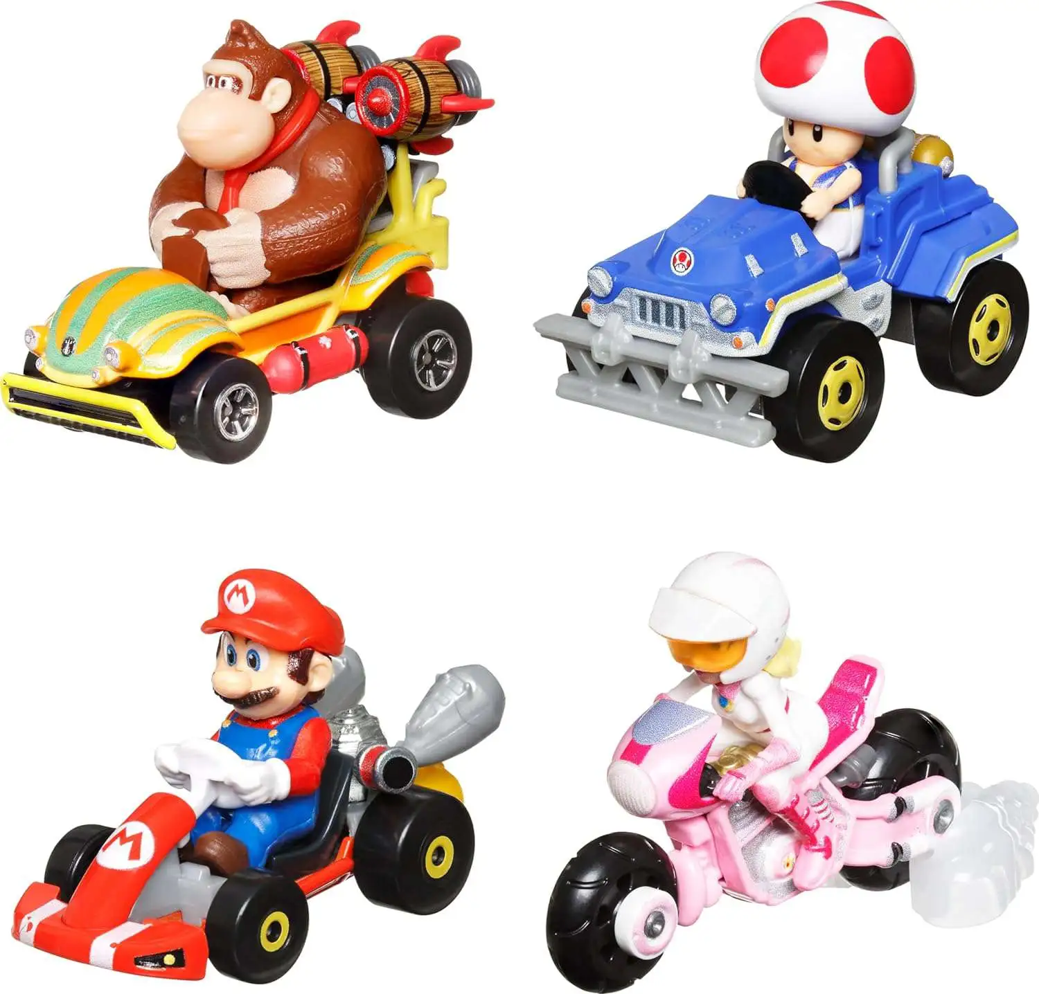 Hot Wheels The Super Mario Bros. Movie Donkey Kong, Toad, Mario ...