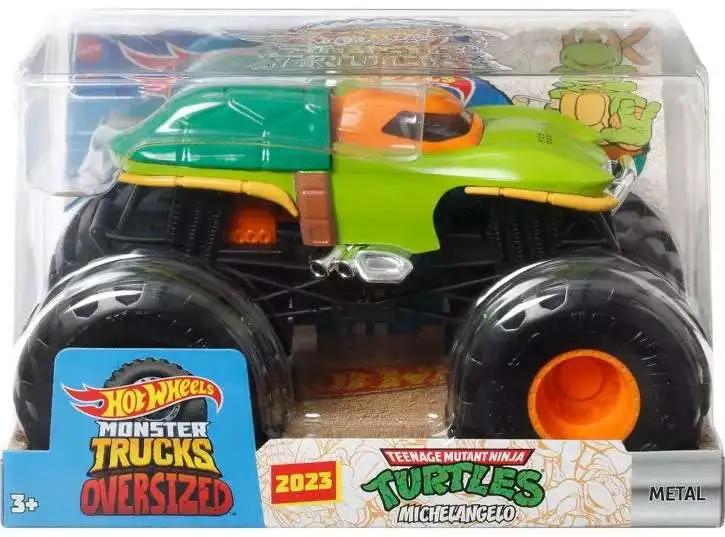 Hot Wheels Monster Trucks Oversized Teenage Mutant Ninja Turtles