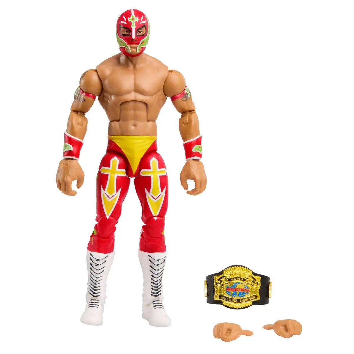 WWE Wrestling Elite Collection Series 100 Rey Mysterio Action Figure w ...