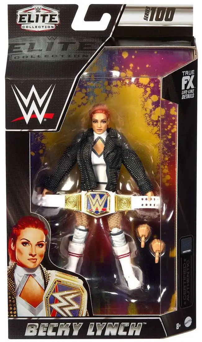 WWE Wrestling Elite Collection Series 100 Becky Lynch Action Figure