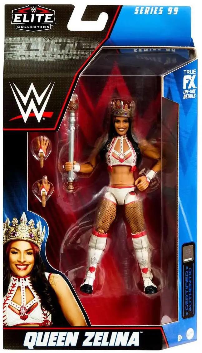 WWE Elite Collection Action Figure - Queen Zelina Con Accessori, Collezionabile, 25 Punti Articolazione - 4