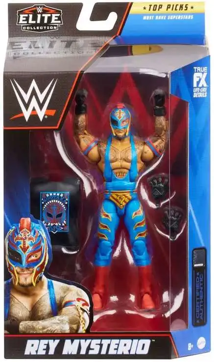 WWE Wrestling Elite Top Picks 2023 Wave 1 Rey Mysterio Action Figure