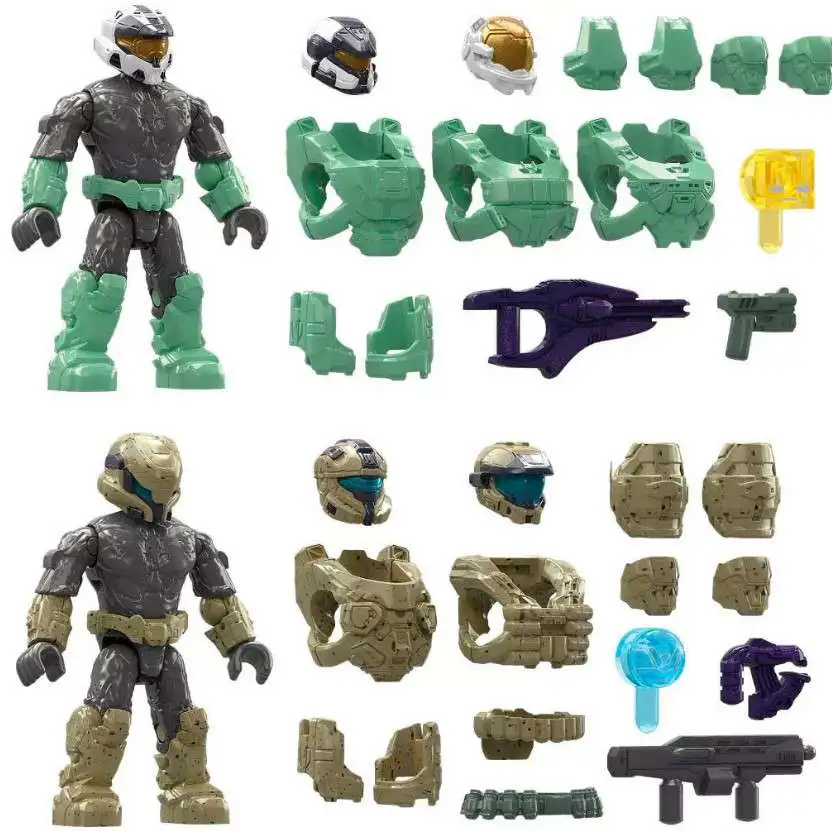 Mega Bloks Halo Metal Series Battle Pack 2 Set #97035 