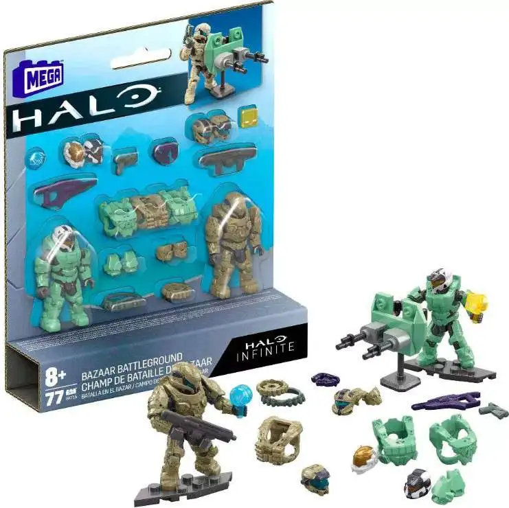 Halo Infinite Bazaar Battleground Mini Figure 2-Pack