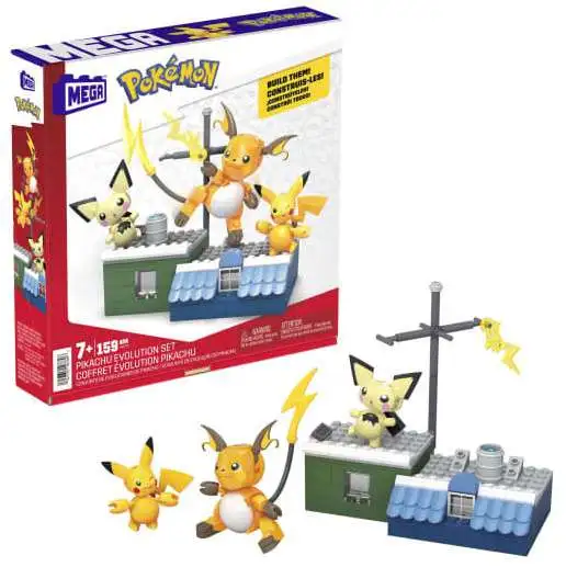 Mega construx pokemon pikachu a construire Mattel