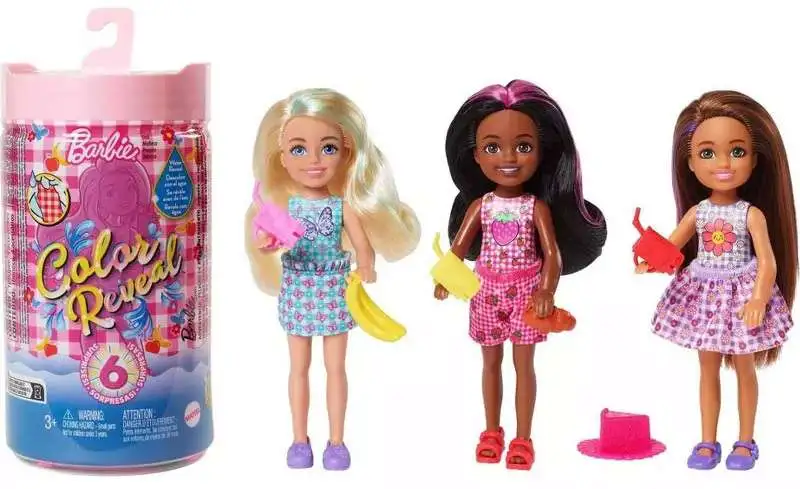 Mattel ~ Barbie Color Reveal Doll ~ 7 Surprises ~ Party Series