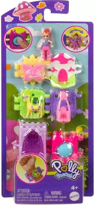 Polly Pocket Bracelet Treasures Mushroom