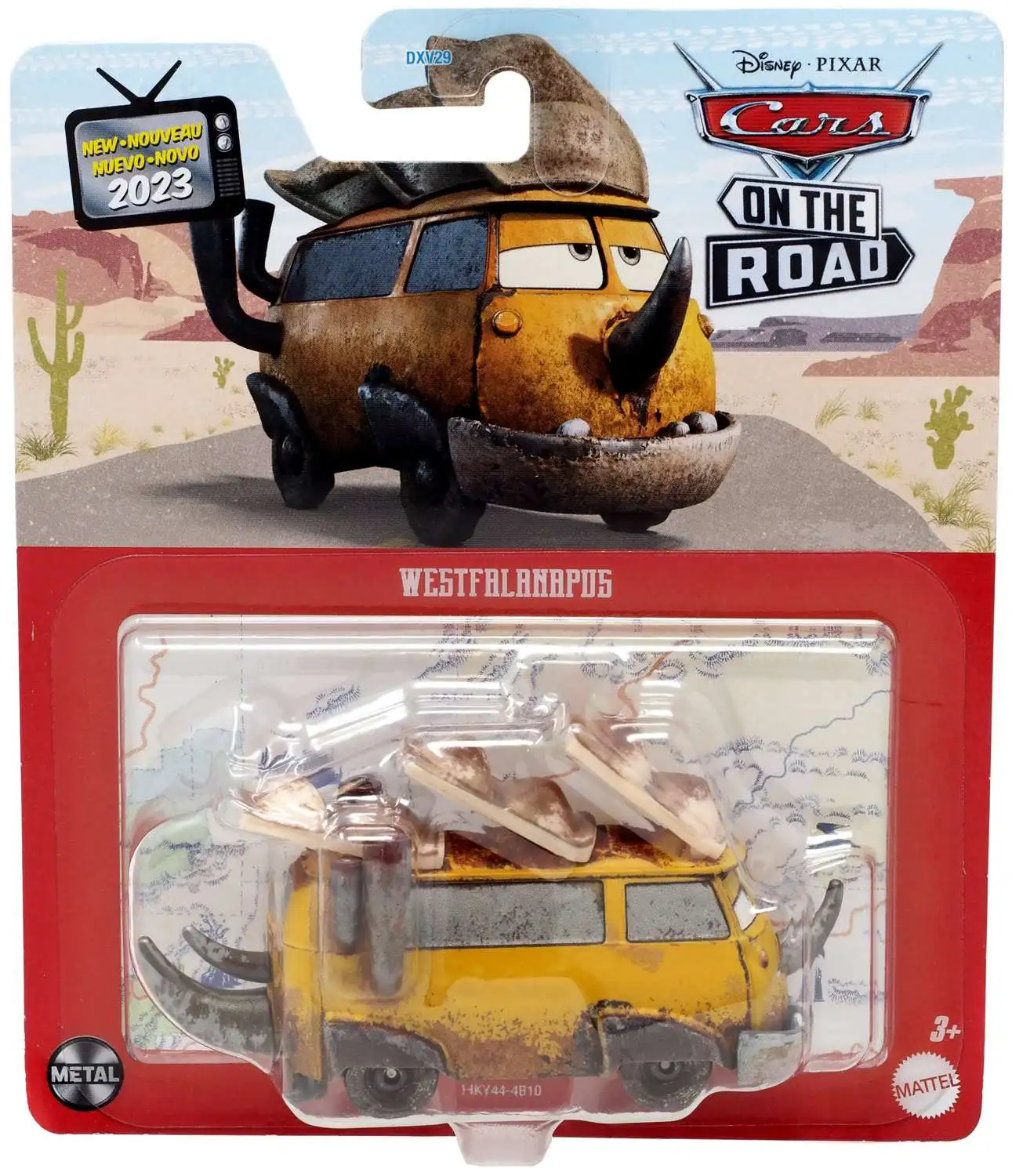 Disney / Pixar Cars On The Road Metal Westfalanapus Diecast Car