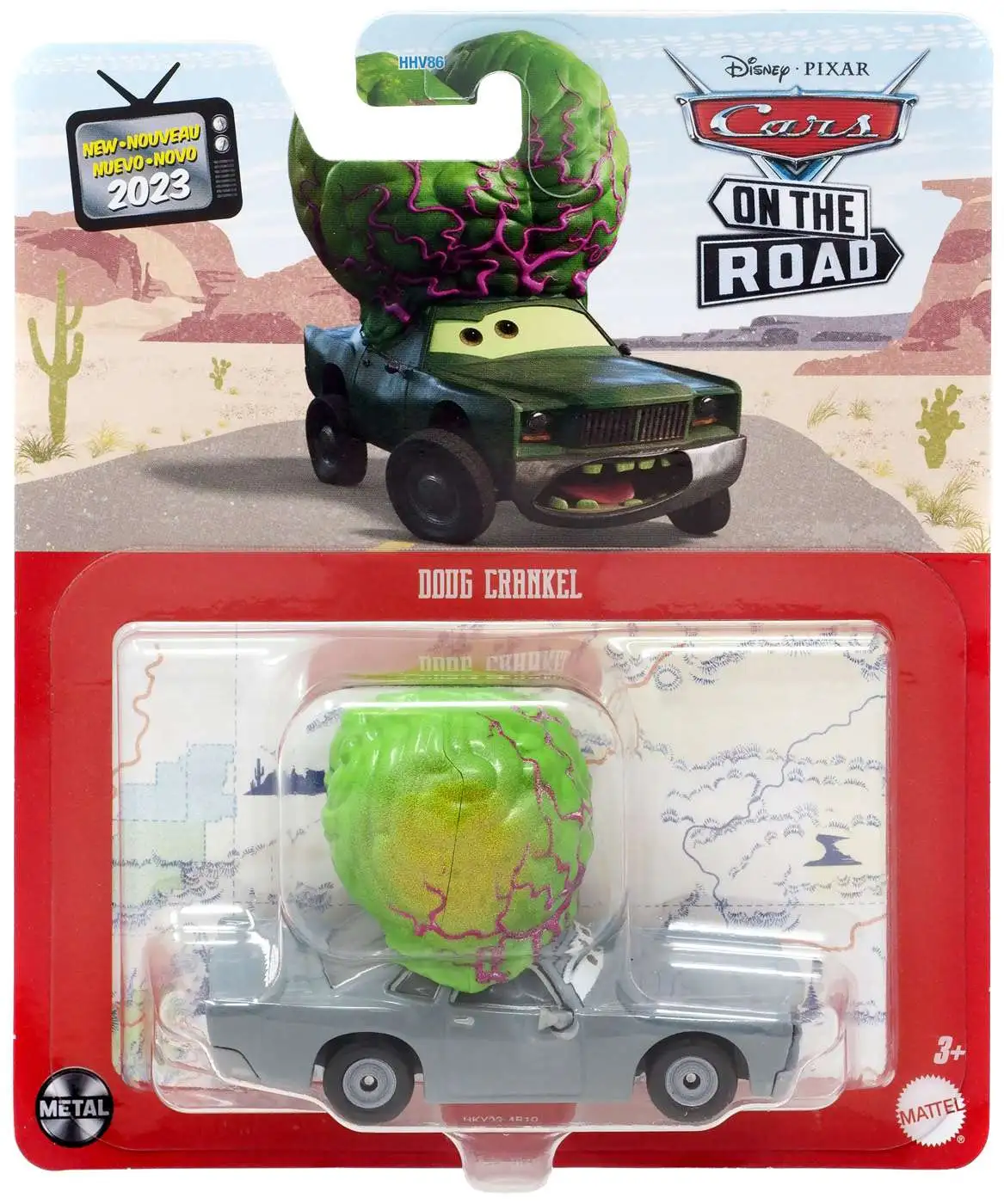 Disney / Pixar Cars On The Road Doug Crankel Diecast Car