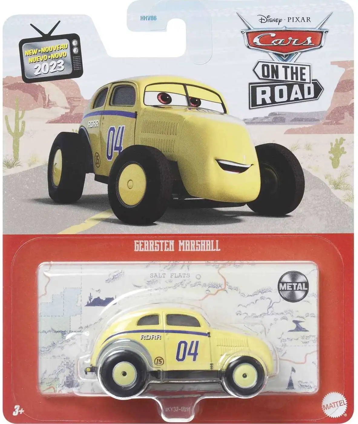 Disney / Pixar Cars On The Road Gearsten Marshall Diecast Car
