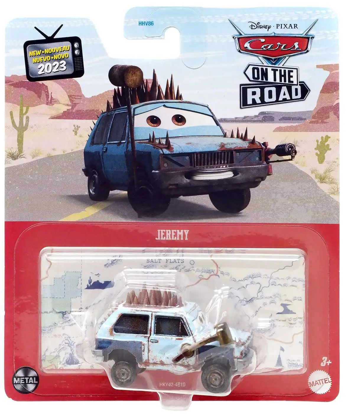 Disney / Pixar Cars On The Road Metal Jeremy Diecast Car