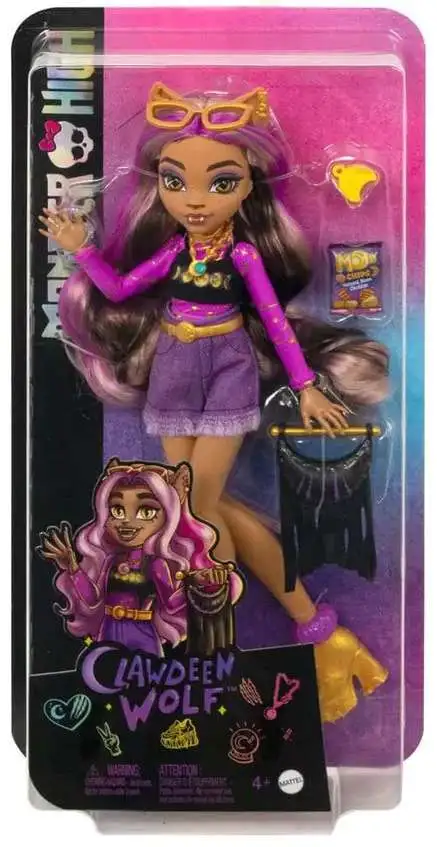 Monster High Day Out Clawdeen Wolf Doll [Damaged Package]