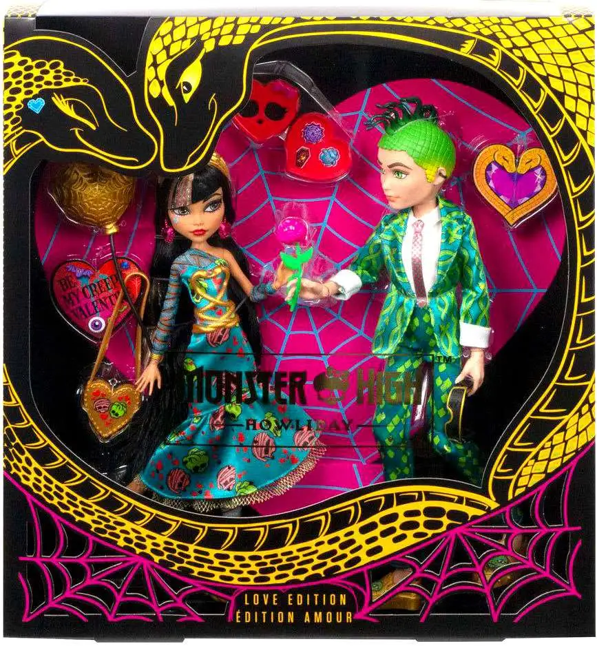 Monster High Deuce Gorgon Doll With Pet And Accessories