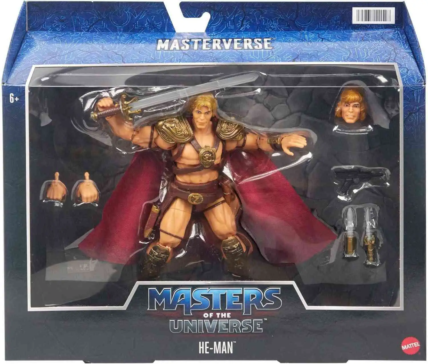 Masters of the Universe He-Man Deluxe Action Figure [Damaged Package]