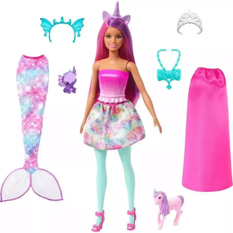 Barbie Dreamtopia Slime Mermaid Doll w/ 2 Slime Packets Brand New Factory  Sealed