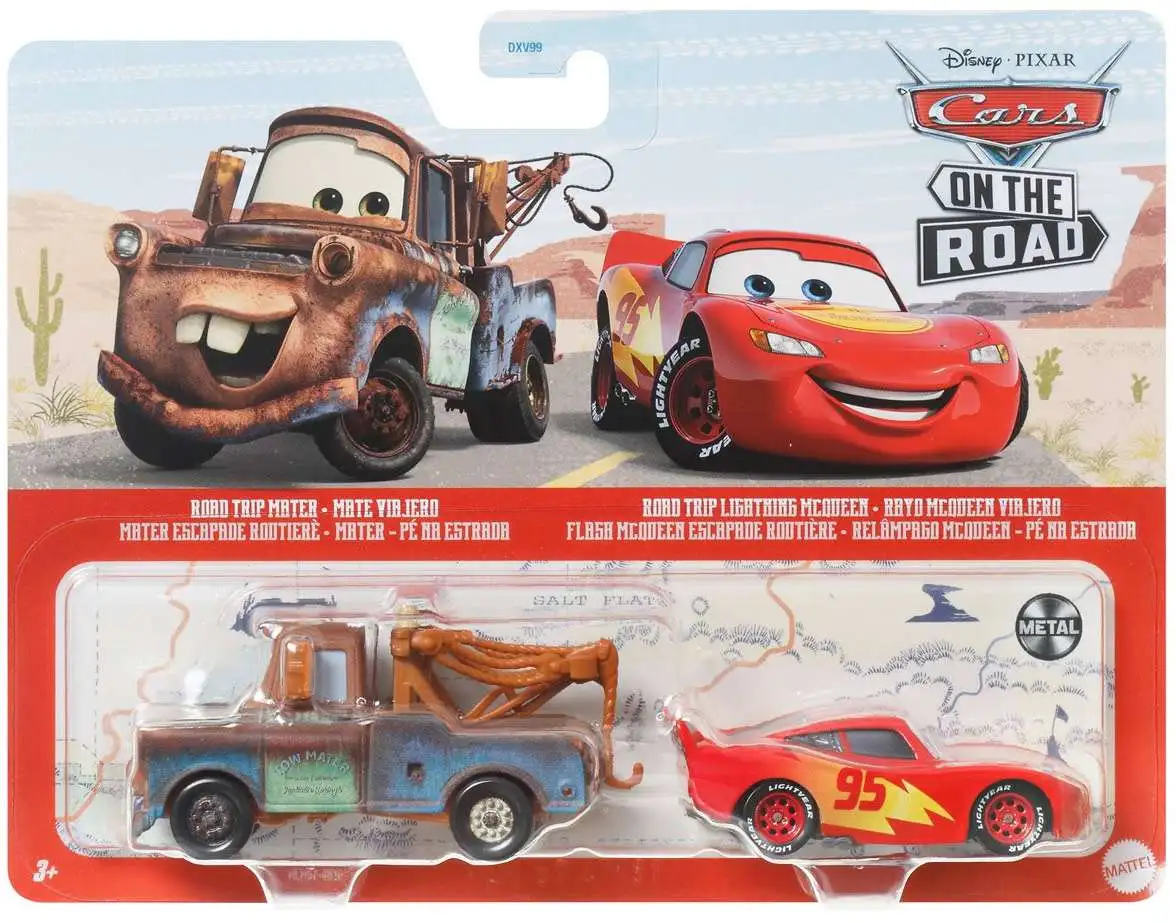Voiture Charlie Cargo - Cars Disney - Mattel - Métal