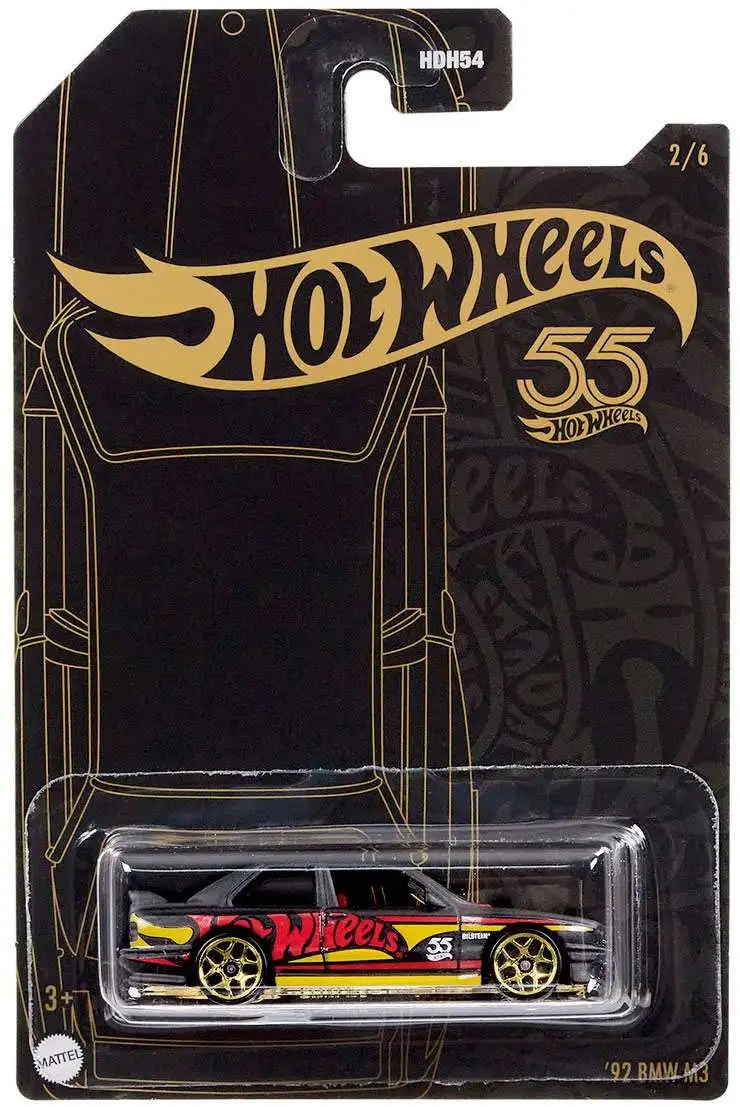 Hot Wheels HW Workshop '92 BMW M3 Diecast Car 195/250 All Stars Red New