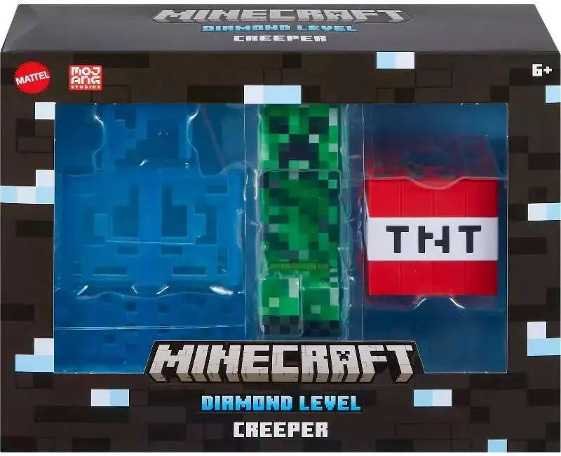  Mattel Minecraft Creeper 8.5 Figure Based on