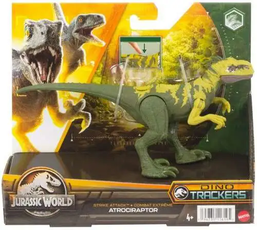 Jurassic World Dino Trackers Atrociraptor Action Figure Strike Attack  Mattel - ToyWiz