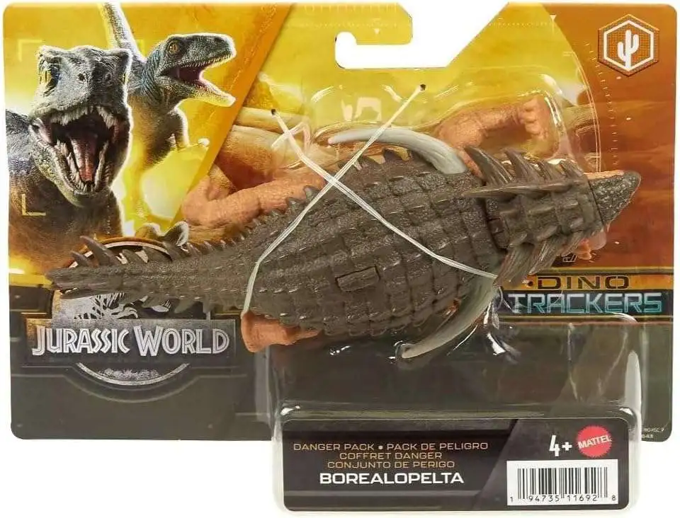 Jurassic World Epic Evolution Danger Pack Borealopelta Action Figure