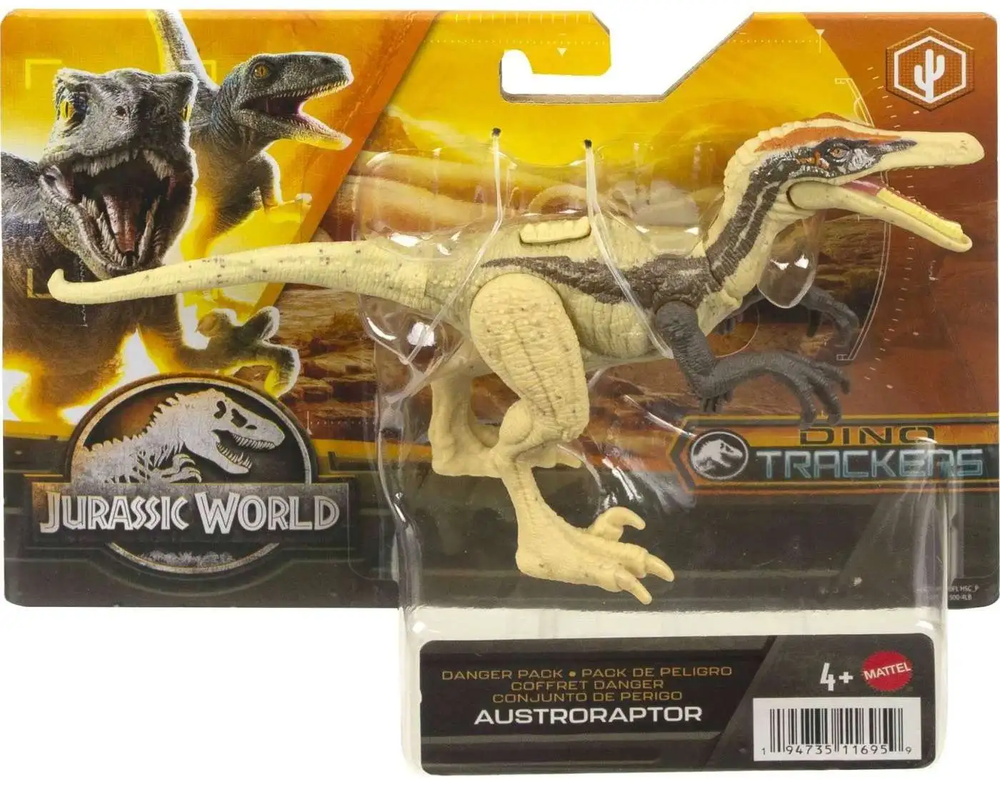 Jurassic World Dino Trackers Austroraptor Action Figure [Danger Pack, Damaged Package]